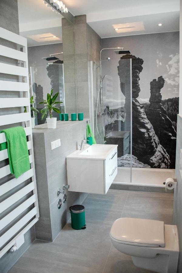 Apartamento Haus Wettin Bad Schandau Exterior foto