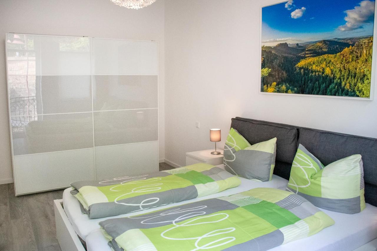 Apartamento Haus Wettin Bad Schandau Exterior foto