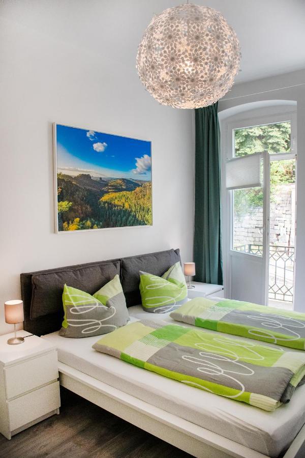 Apartamento Haus Wettin Bad Schandau Exterior foto
