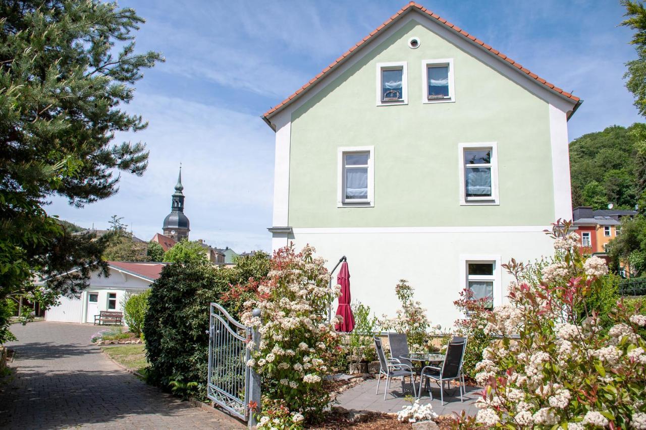 Apartamento Haus Wettin Bad Schandau Exterior foto