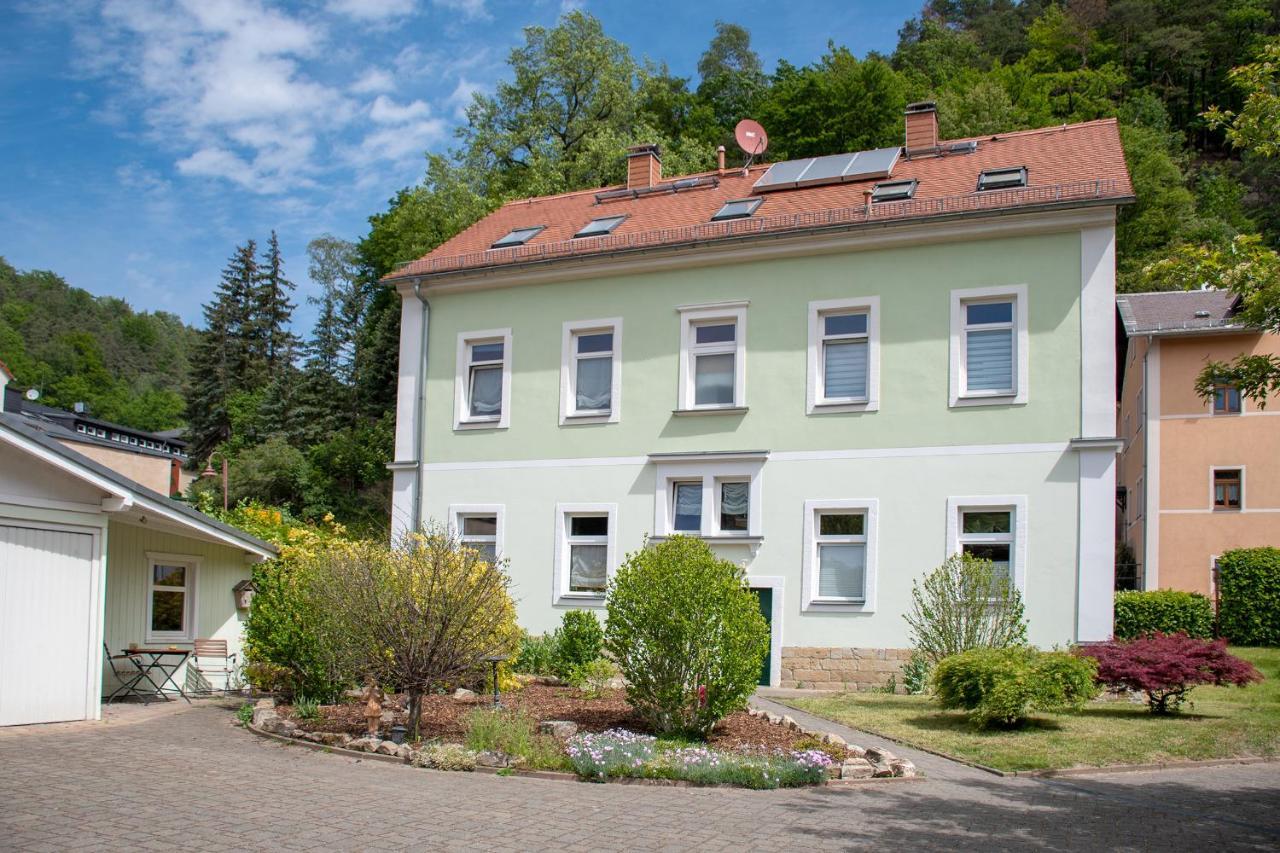 Apartamento Haus Wettin Bad Schandau Exterior foto